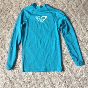 Girls Roxy swim shirt
